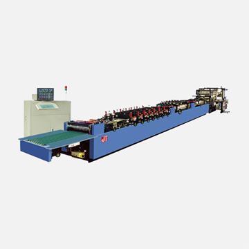 Three side seal,zipper and stand up bag making machine